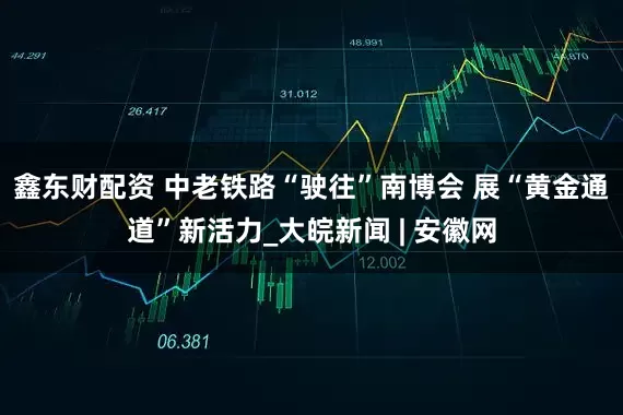 鑫东财配资 中老铁路“驶往”南博会 展“黄金通道”新活力_大皖新闻 | 安徽网