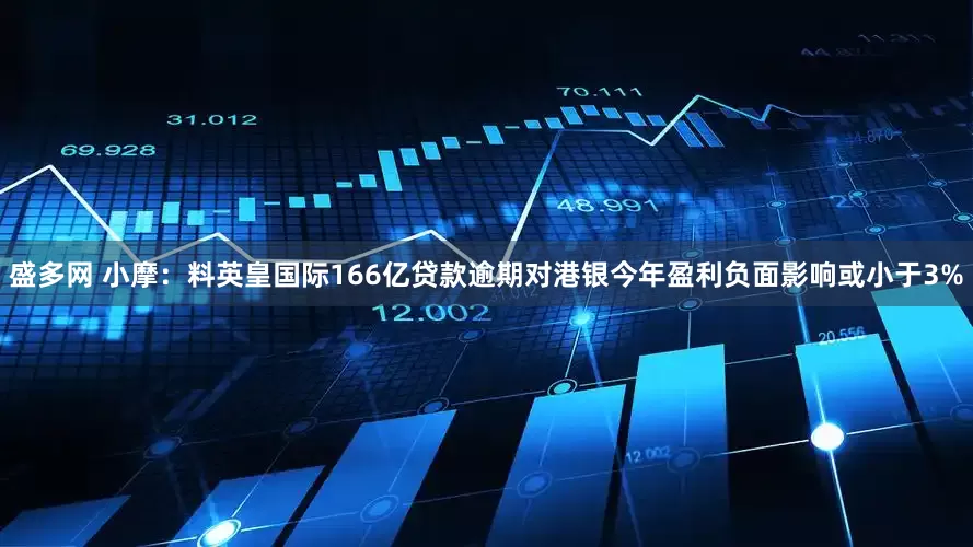 盛多网 小摩：料英皇国际166亿贷款逾期对港银今年盈利负面影响或小于3%